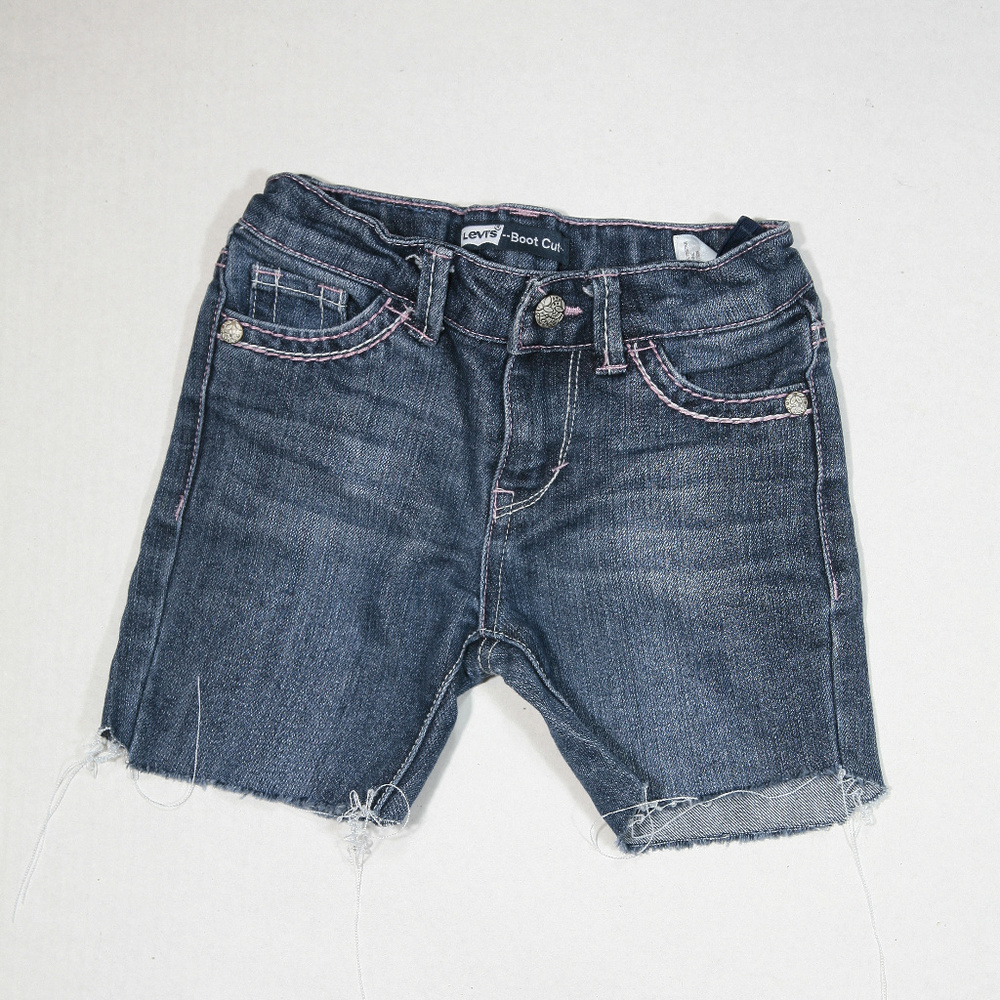 Childrens Clothing Levis Girls Blue Jean With Pink